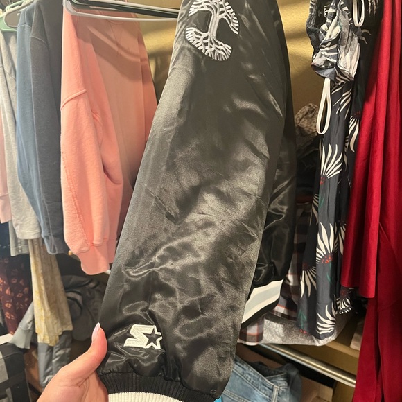 Oaklandish Starter Jacket in Raiders colorway - Picture 2 of 5